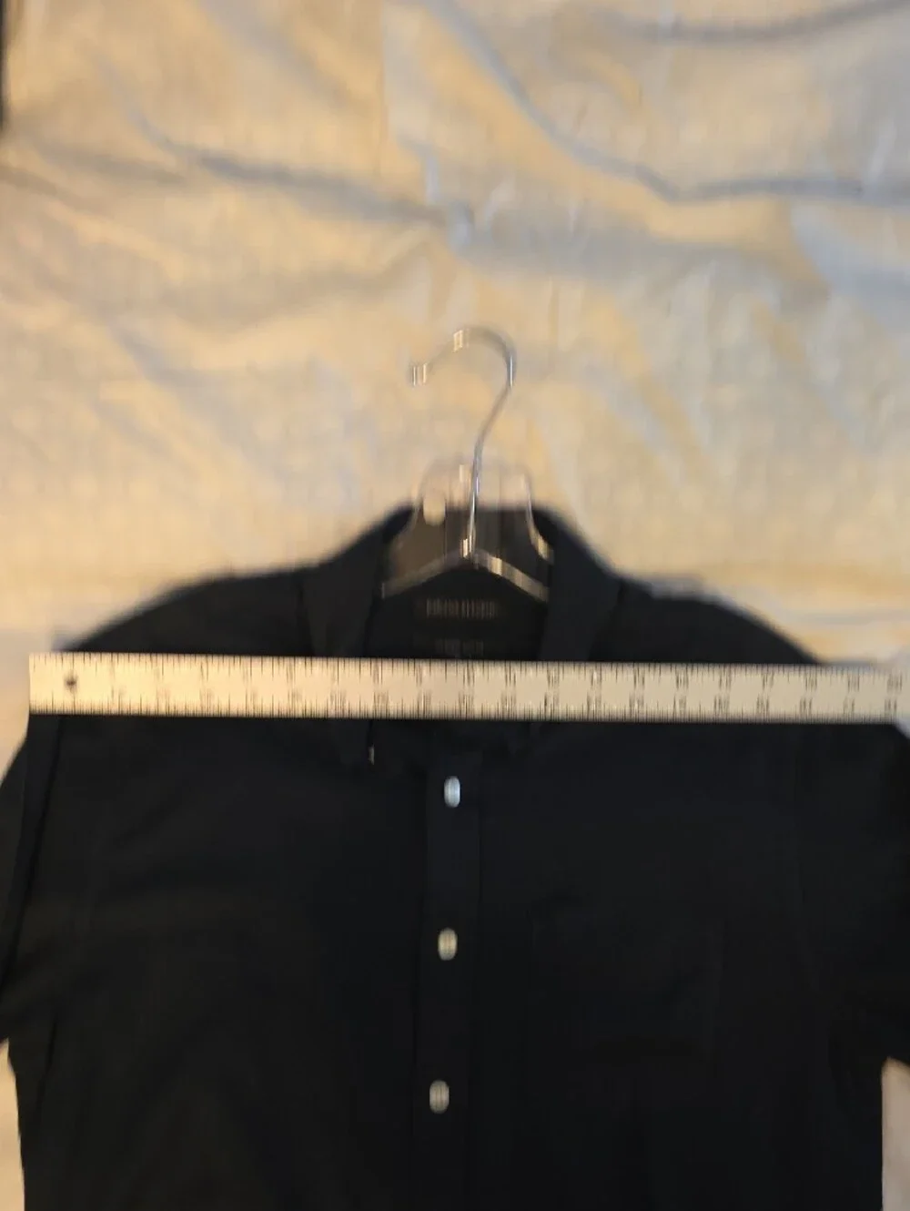 Banana Republic Utucked SLIM FIT Men's Black Button-Down Shirt